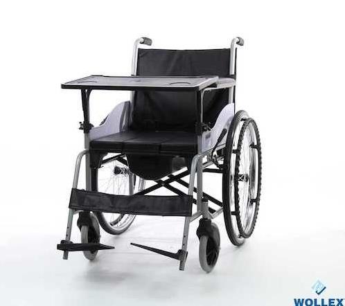 Wollex W216 Klozetli Tekerlekli Sandalye