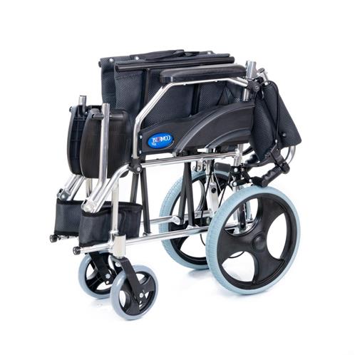 Comfort Plus 863-12 Gri Refakatçi Tekerlekli Sandalye