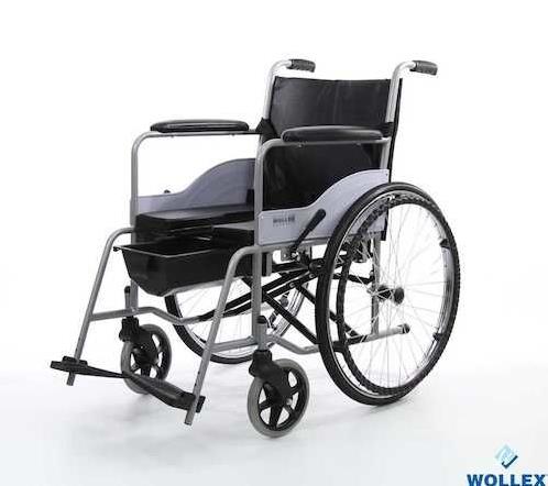 Wollex W216 Klozetli Tekerlekli Sandalye