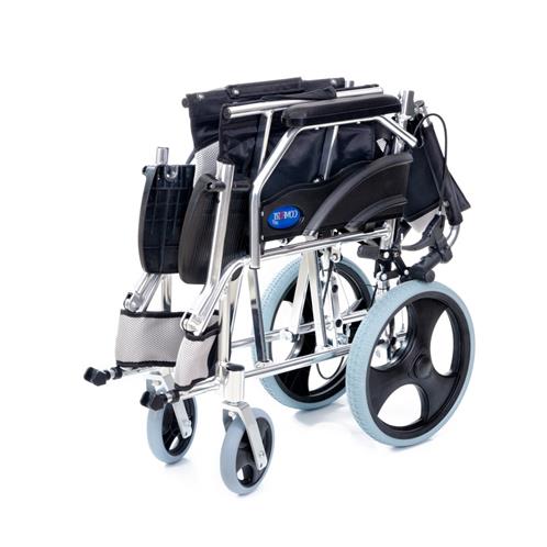 Comfort Plus 863-12 Gri-Siyah Refakatçi Tekerlekli Sandalye