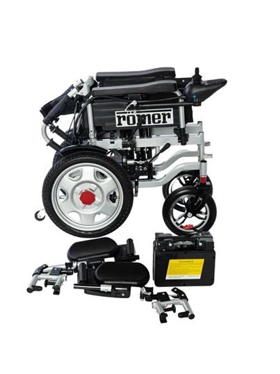 Römer R104 Sırtı Yatarlı Akülü Tekerlekli Sandalye