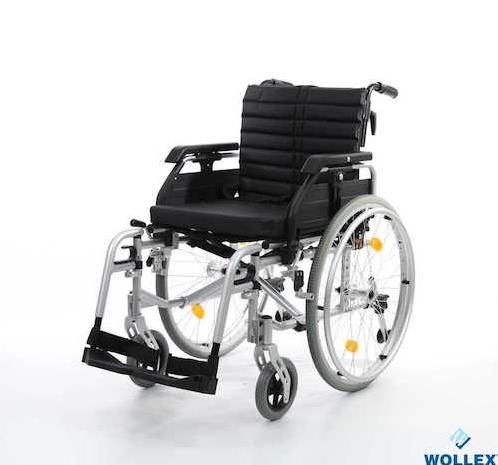 Wollex WG-M735 Lüks Alüminyum Manuel Tekerlekli Sandalye