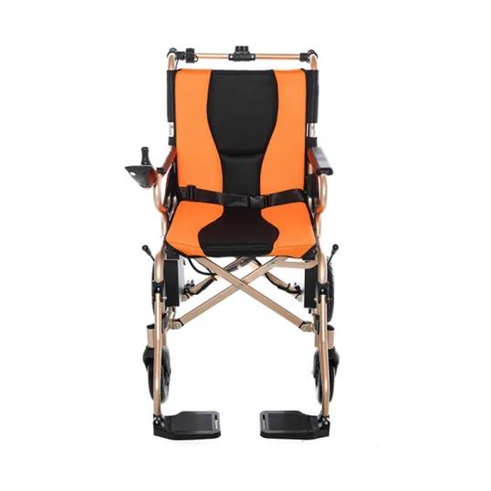 Römer R112 Refakatçi Kumandalı ve Lityum Pilli Hafif Akülü Tekerlekli Sandalye (Bluetooth Ses Sistemli)