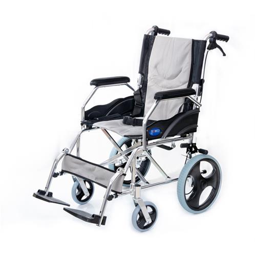 Comfort Plus 863-12 Gri-Siyah Refakatçi Tekerlekli Sandalye