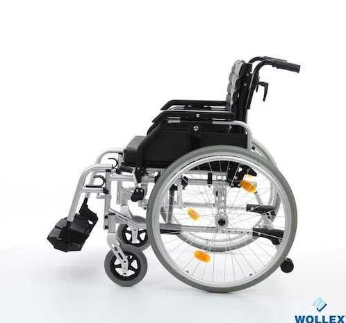 Wollex WG-M735 Lüks Alüminyum Manuel Tekerlekli Sandalye