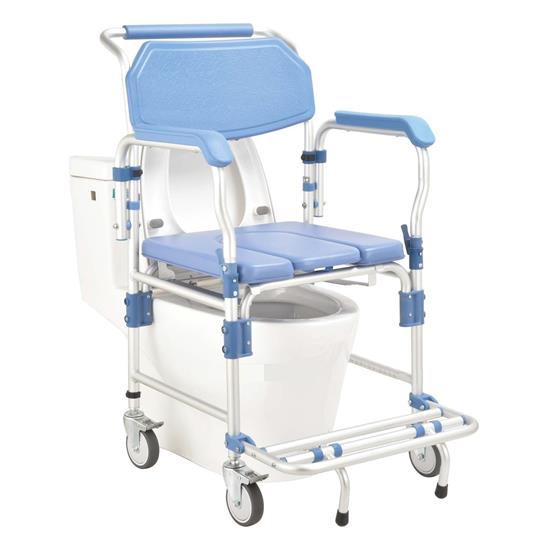 Golfi G525 Alüminyum Klozetli Banyo Tuvalet Sandalyesi