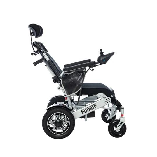 Römer R111 Uzaktan Kumandalı Sırtı Yatarlı Hafif Akülü Tekerlekli Sandalye