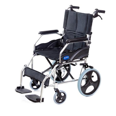 Comfort Plus 863-12 Gri Refakatçi Tekerlekli Sandalye